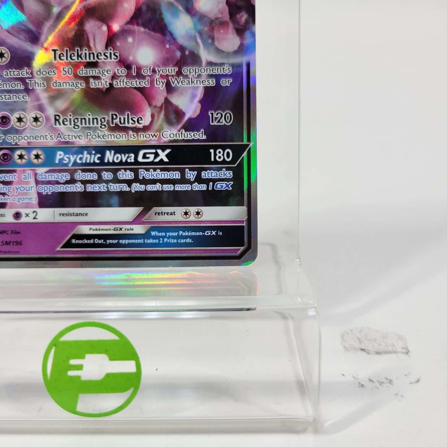 Pokémon TCG Scarlet & Violet Promo Mewtwo GX SM196 Holo English