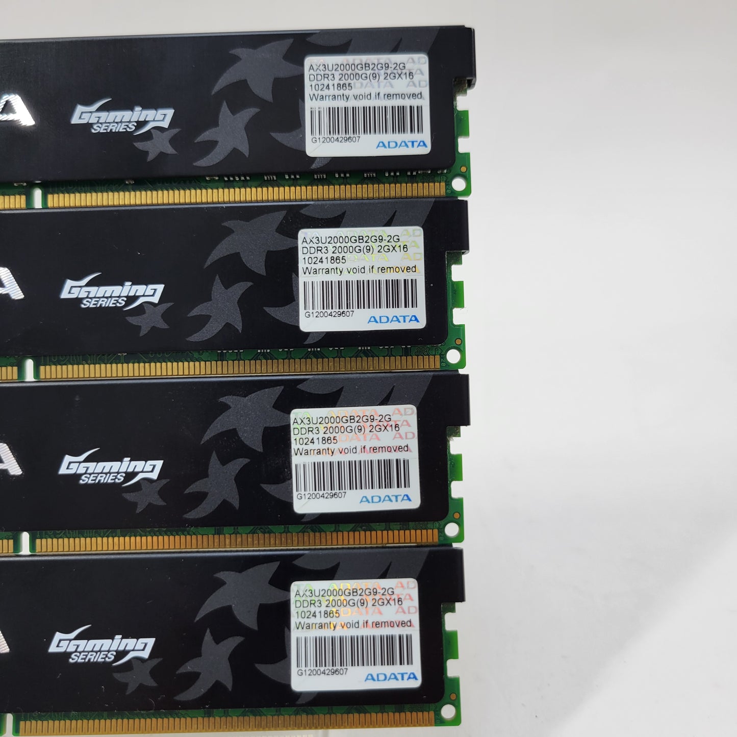 ADATA Gaming Series 8GB (4x2GB) RAM DDR3 2000MHz AX3U2000GB2G9-2G