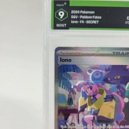 Pokémon TCG Paldean Fates Iono 237/091 Holo Textured English