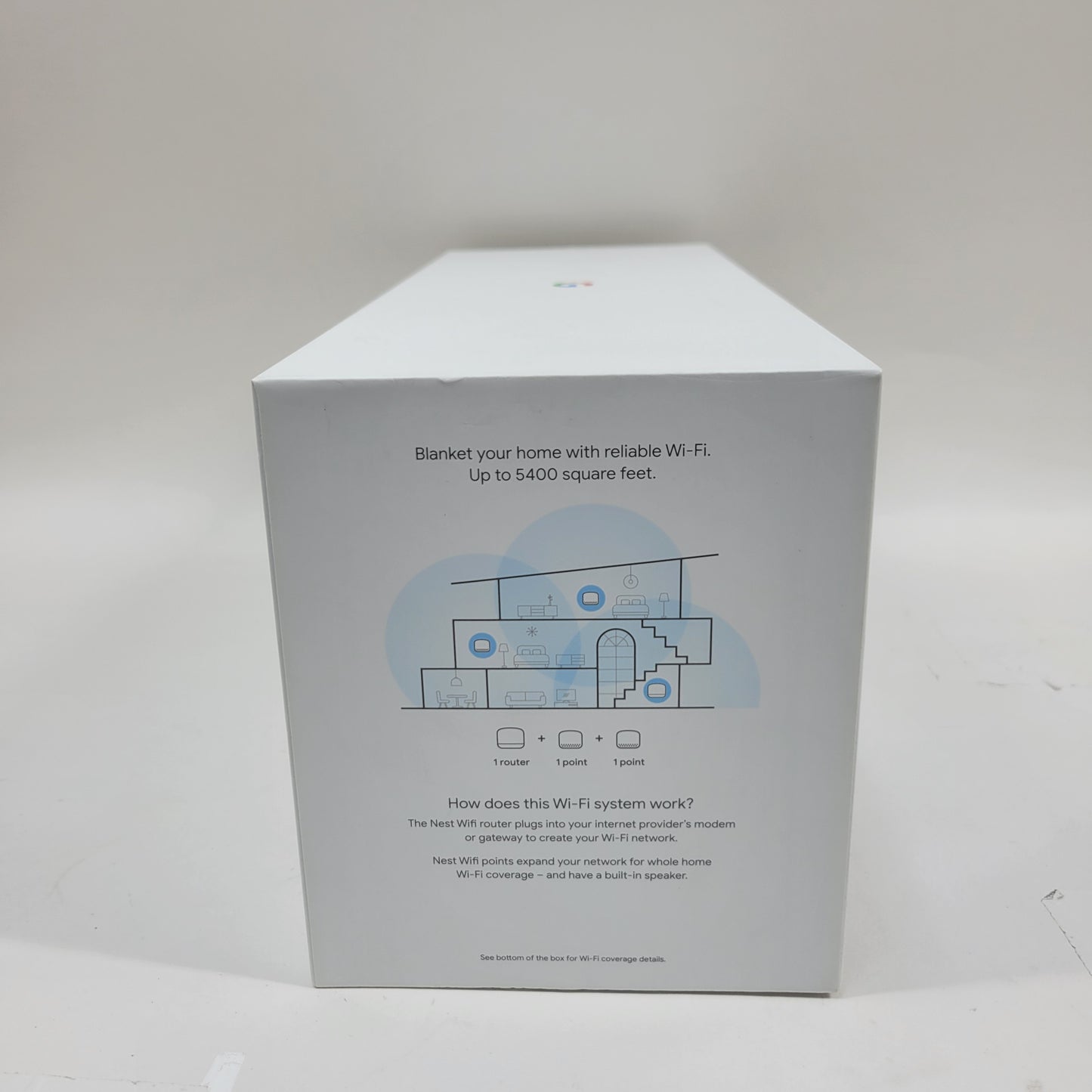 Google Nest Wifi Router and Nest Wifi Point Mesh Network System H2D/H2E + Nest WiFi Add-on Point