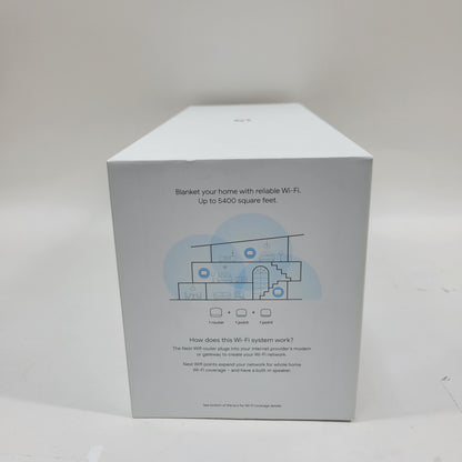 Google Nest Wifi Router and Nest Wifi Point Mesh Network System H2D/H2E + Nest WiFi Add-on Point
