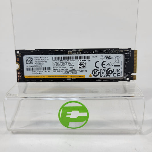 Samsung 2280mm MX-VL25120 512GB M.2 NVMe Gen 4.0 x 4 SSD MZVL2512HCJQ-00BL7