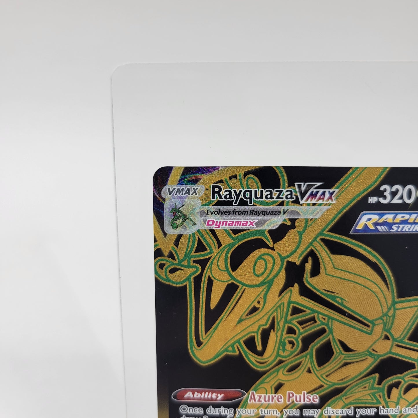 Pokémon TCG Silver Tempest Rayquaza VMax TG29/TG30 Holo Textured