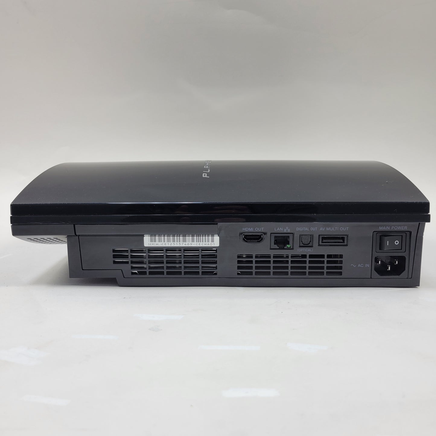 Sony PlayStation 3 Fat PS3 60GB Black Console Gaming System Only CECHA01