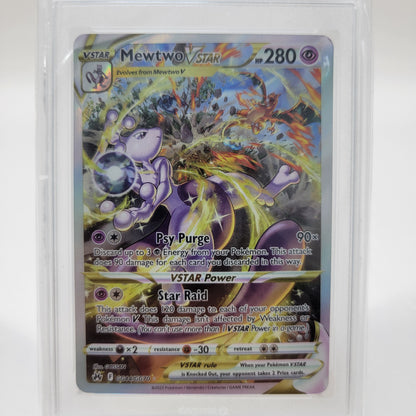 Pokémon TCG Crown Zenith Mewtwo VSTAR GG44/GG70 Holo/Foil English