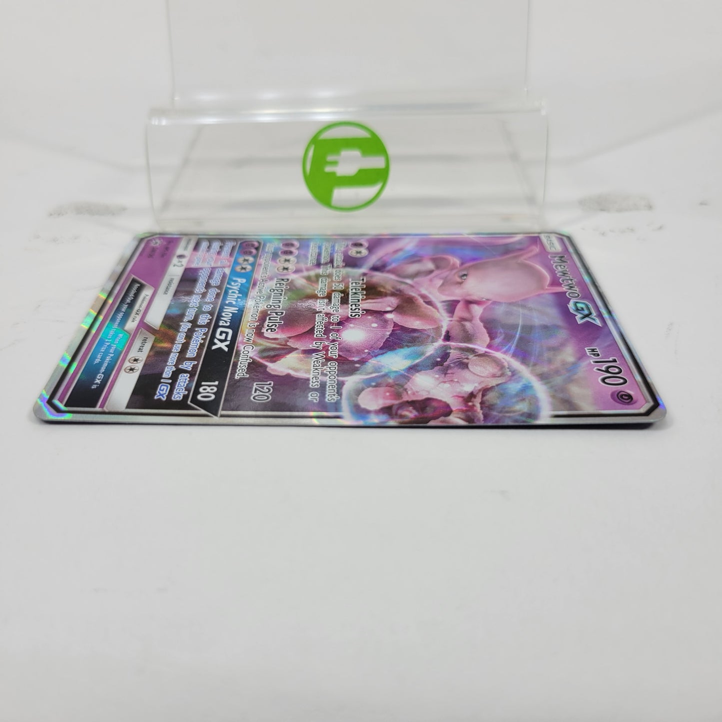 Pokémon TCG Scarlet & Violet Promo Mewtwo GX SM196 Holo English