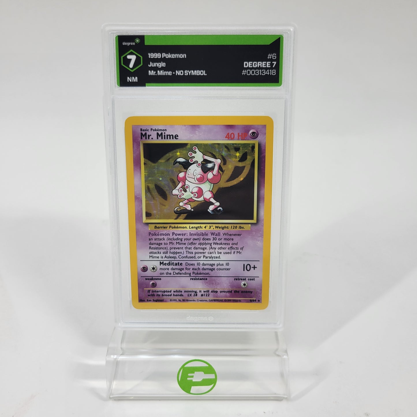 Pokémon TCG Jungle Mr. Mime 6/64 Holo English