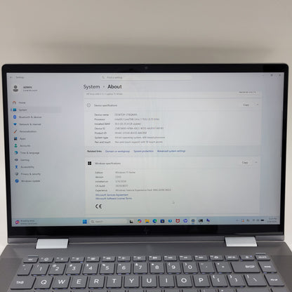 HP Envy x360 15-FE1097NR 15.6" Core Ultra 7 155U 1.7GHz 16GB RAM 1TB SSD