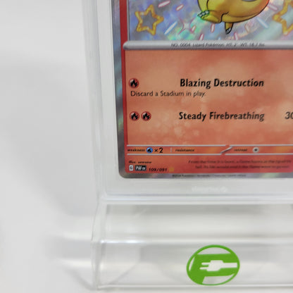 Pokémon TCG Paldean Fates Charmander 109/091 Holo Textured English
