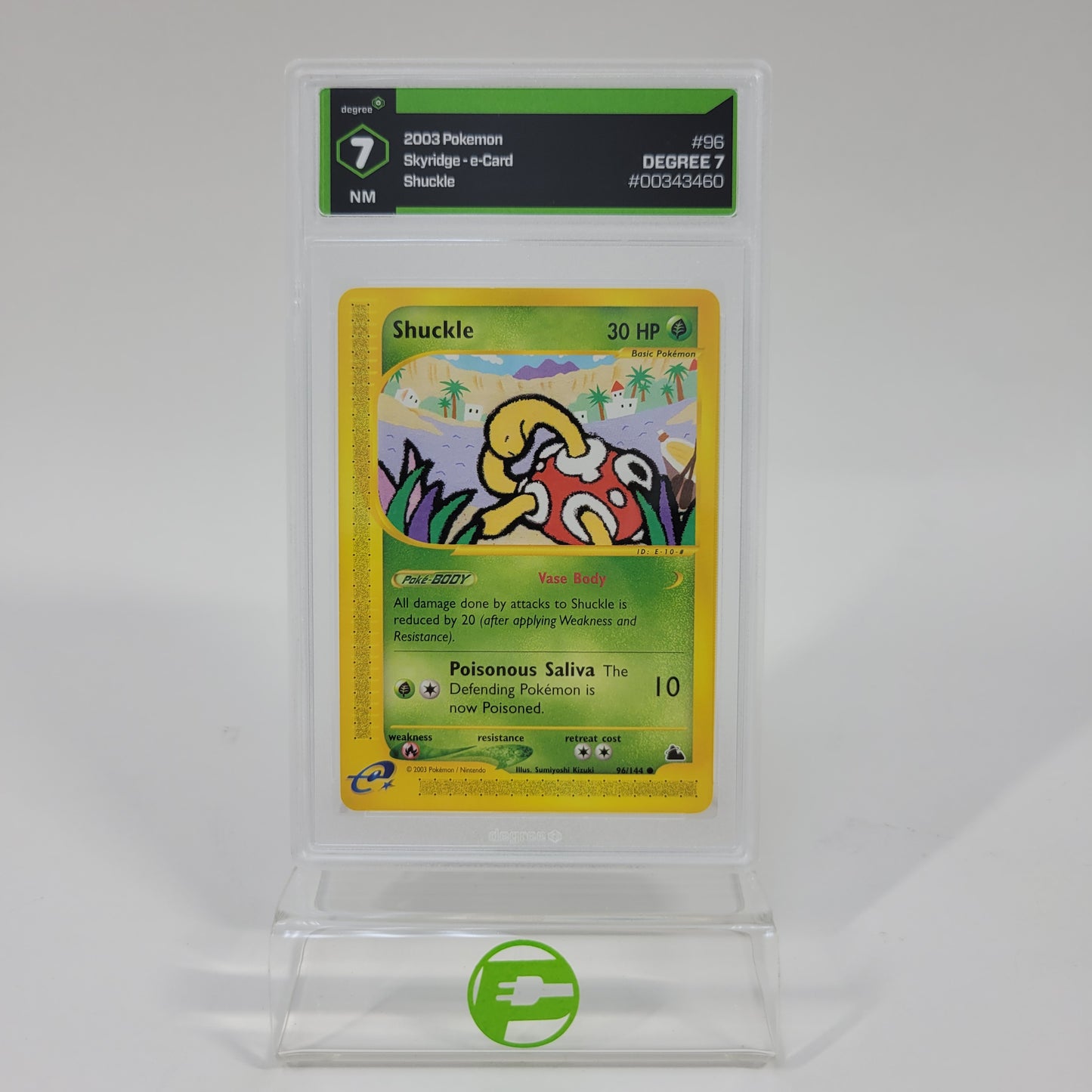 Pokémon TCG Skyridge Shuckle 96/144 Regular English