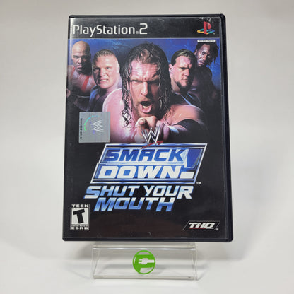 WWE Smackdown Shut Your Mouth (Sony PlayStation 2 PS2, 2002)