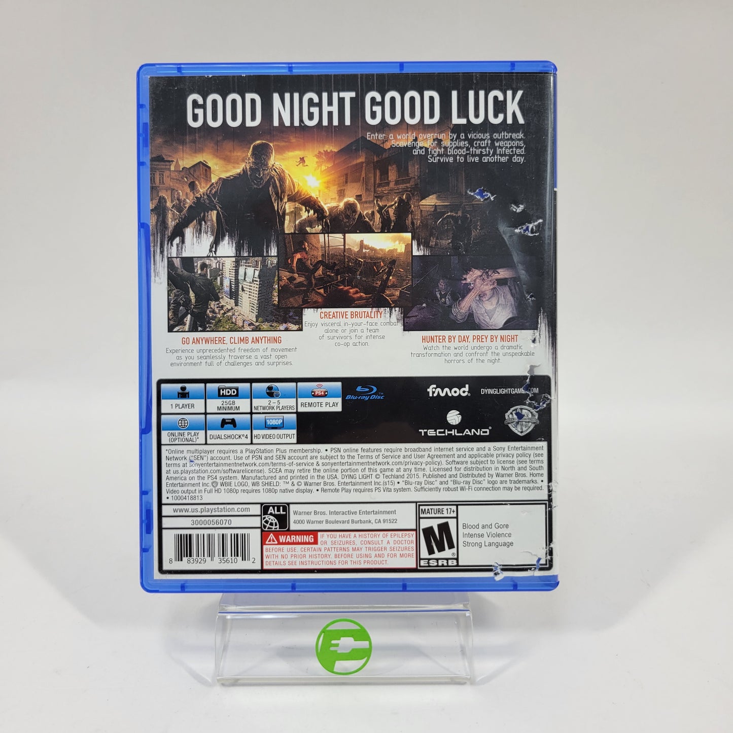 Dying Light (Sony PlayStation 4 PS4, 2015)