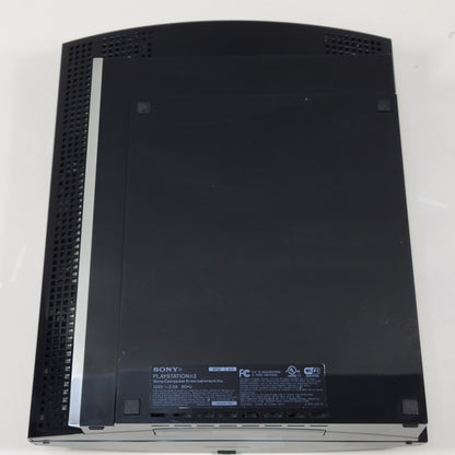 Sony PlayStation 3 Fat PS3 60GB Black Console Gaming System Only CECHA01