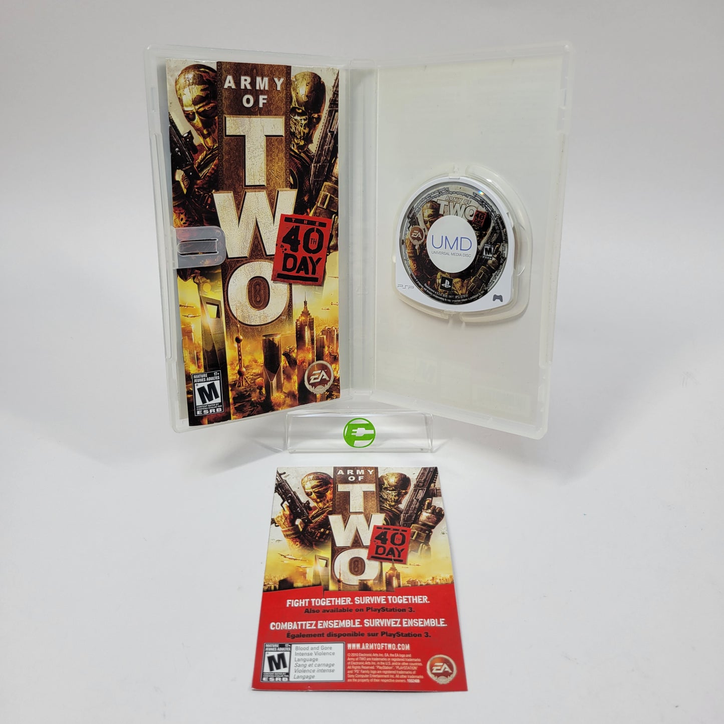 Army of Two: The 40th Day (Sony PlayStation Portable PSP, 2010)