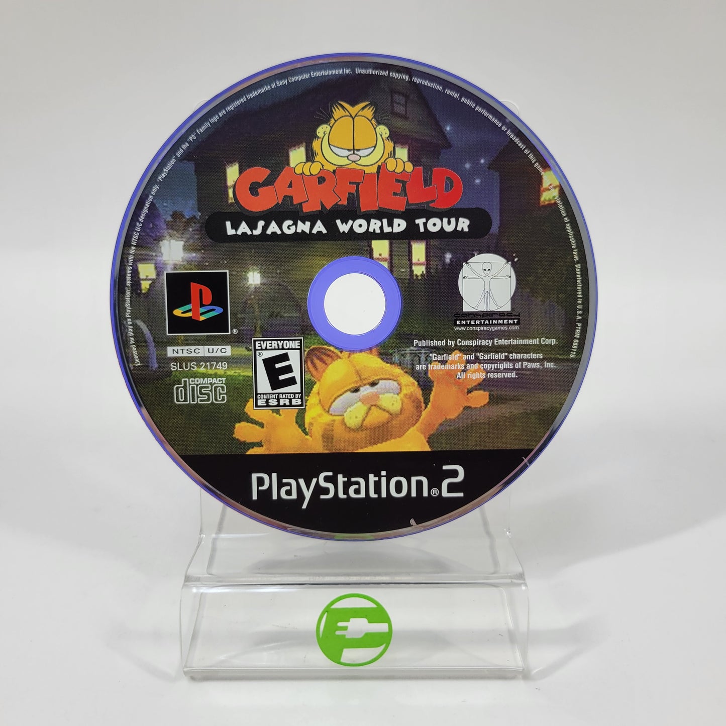 Garfield: Lasagna World Tour (Sony PlayStation 2 PS2, 2008)