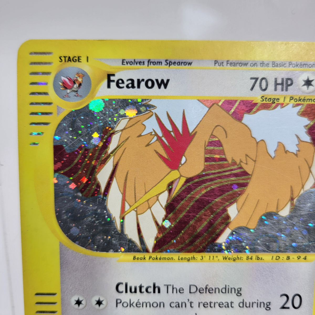 Pokémon TCG Expedition Base Set Fearow 11/165 Holo English