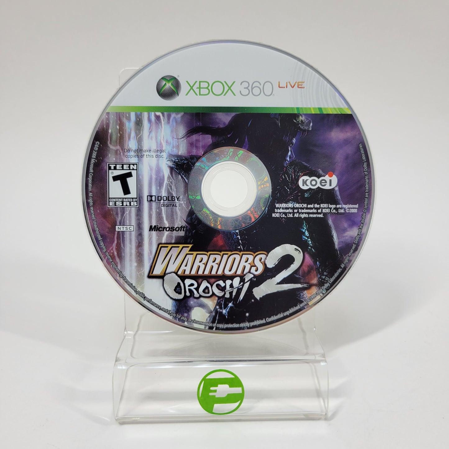 Warriors Orochi 2 (Microsoft Xbox 360, 2008)
