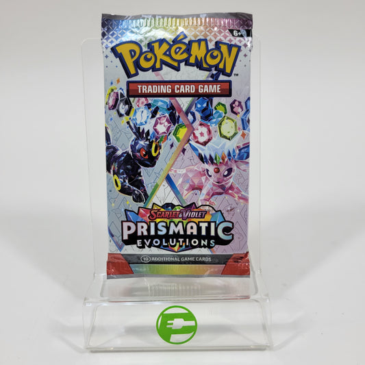New Pokemon TCG Prismatic Evolutions Booster Pack