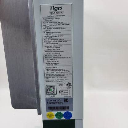 Tigo EI Inverter TSI-7.6k-US 601-2107K6-0003
