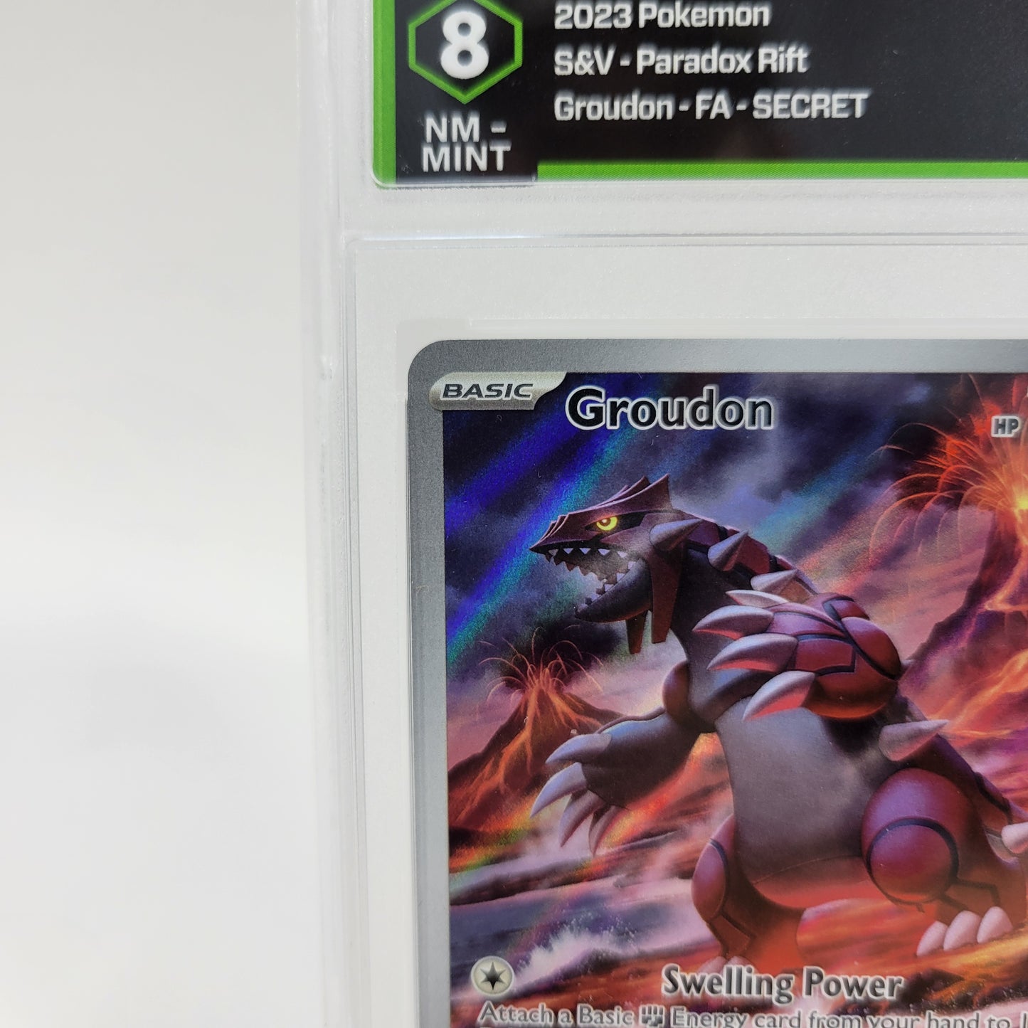 Pokémon TCG Pokemon Paradox Rift Groudon 199/182 Holo English
