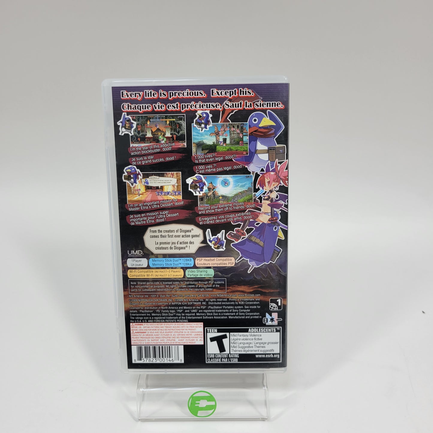 Prinny Can I Really Be the Hero? (Sony PlayStation Portable PSP, 2009)