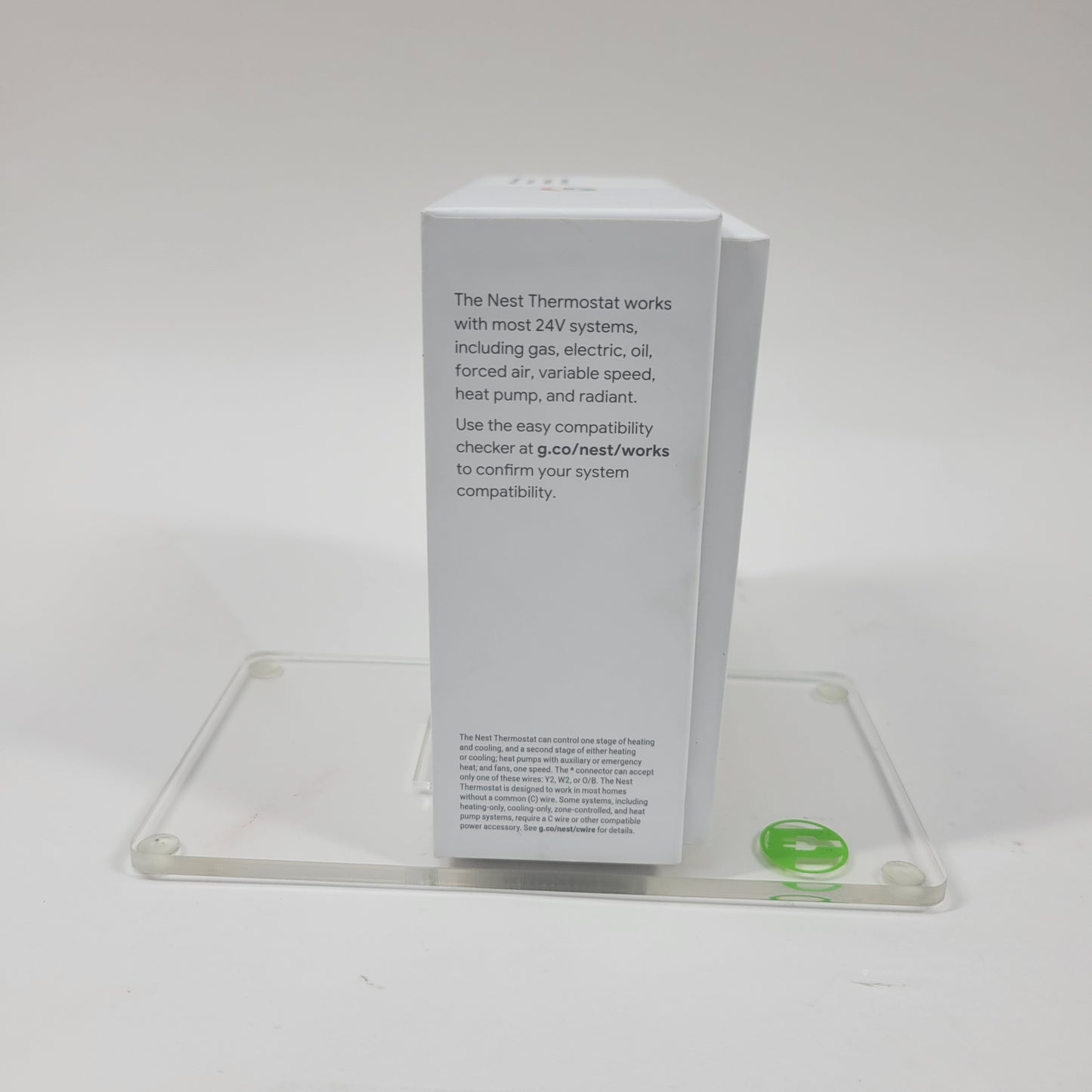 Google Nest Thermostat Smart Thermostats  GA01334-US
