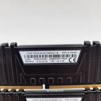Corsair Vengeance LPX 16GB (2x8GB) RAM DDR4 3600MHz CMK16GX4M2D3600C18