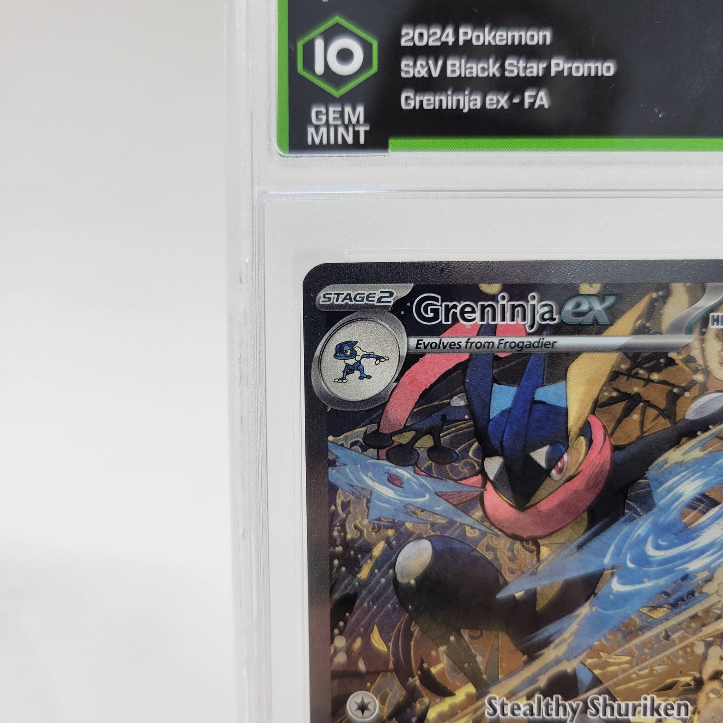 Pokémon TCG Scarlet & Violet Promos Greninja ex 132 Holo Textured English